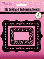 Crafts Too Cutting and Embossing Stencils - Frame 5