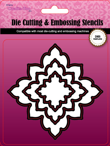 Crafts Too Cutting and Embossing Stencils - Frame 10