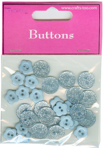 Crafts Too Buttons Mixed Buttons 30pcs