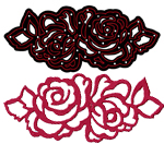Crafts Too Cutting and Embossing Stencils - Rose