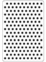 SPECIAL OFFER 50% OFF Crafts Too Embossing Folder (approx 10.5cm x 15cm) - Small Flowers 