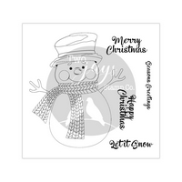 Two Jays Stamps - Cute Snowman (5pcs)