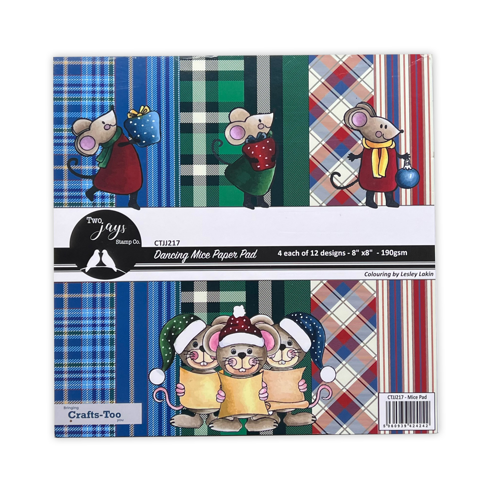 Two Jays Stamps - Dancing Mice Paper Pad