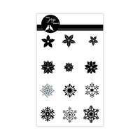 Two Jays Finger Stamps - Flowers & Flakes