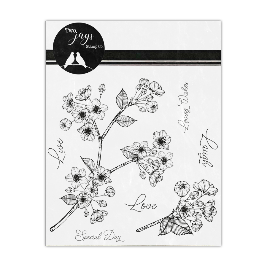 OUT OF STOCK Two Jays Stamps - Sakura