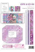 Design House Double Take Papers - Girls A Go Go 'Girly Days'