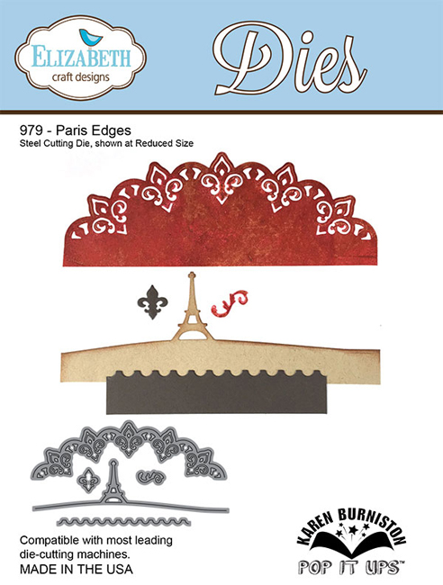 75% OFF  Elizabeth Craft Designs - Paris Edges