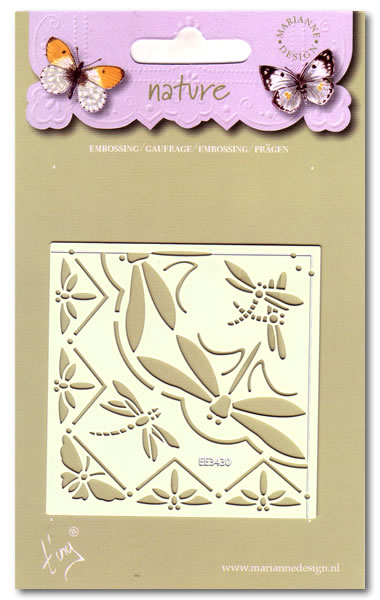 Nature Embossing Stencil - Dragonflies DC4