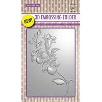 Nellie Snellen 3D Embossing Folder - Branch with Flowers