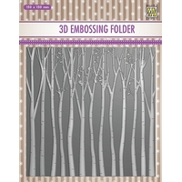 Nellie Snellen 3D Embossing Folder - Trees