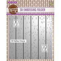 Nellie Snellen 3D Embossing Folder - Stripe Pattern 2