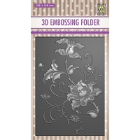 Nellie Snellen 3D Embossing Folder - Exotic Flower