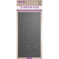 Nellie Snellen 3D Embossing Folder Slimline - Snow