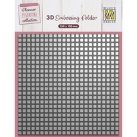 Nellie Snellen 3D Embossing Folder - Blocks