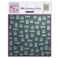 NEW Nellie Snellen 3D Embossing Folder - Presents