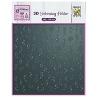 NEW Nellie Snellen 3D Embossing Folder - Leaves