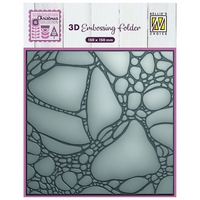 NEW Nellie Snellen 3D Embossing Folder - Paint Bubble