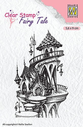 Nellie Snellen Clear Stamp Fairy Tale - Summer Castle