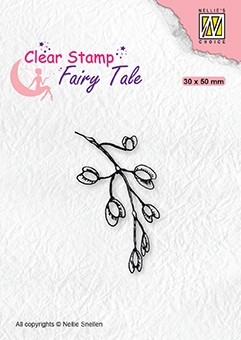 Nellie Snellen Clear Stamp Fairy Tale - Blooming Branch