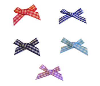 Gingham Bows