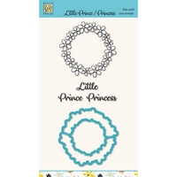 Nellie Snellen Cutting Die & Clear Stamps - Little Prince or Princess