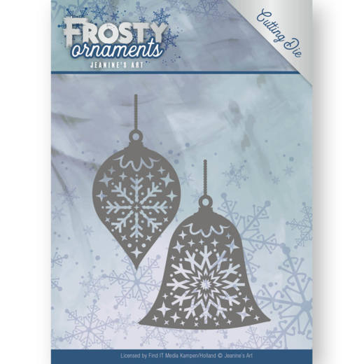 Jeanine's Art Frosty Ornaments Cutting Die - Christmas Baubles