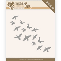 Jeanine's Art Birds and Flowers Cutting Dies - Flock of Birds