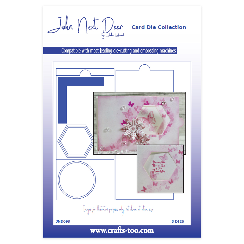 John Next Door Card Die Collection - Slide Card (8pcs)