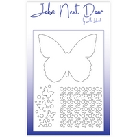 John Next Door Mask Stencil - Butterfly A5