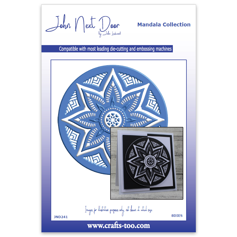 John Next Door Mandala Collection - Windsor Mandala (8pcs)