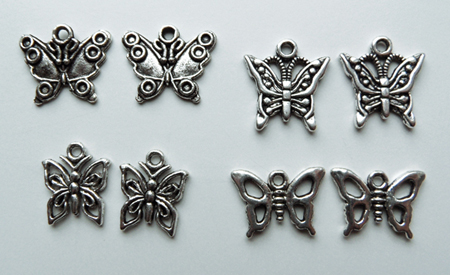 SALE Marianne Design Charms - Butterflies 8pc