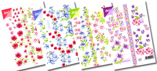 Joy Crafts Assorted 3D A5 Paper Pack