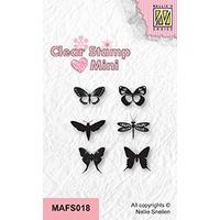 Nellie Snellen Clear Stamps Mini - Butterflies 2