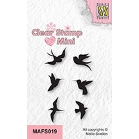 Nellie Snellen Clear Stamps Mini - Birds 2