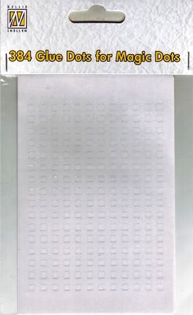 Nellie Snellen Removable Glue Dots 2 sheets (3mmx3mm)