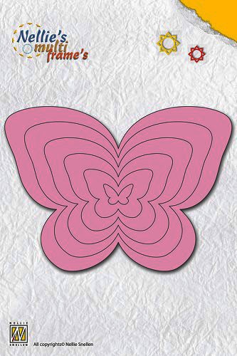 Nellie Snellen Multi Frame Dies - Butterfly