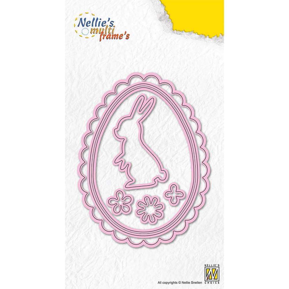 Nellie Snellen Multi Frame Dies - Easter Bunny Egg