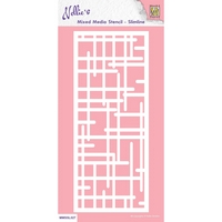 NEW Nellie Snellen Stencil - Slimline Size Labyrinth