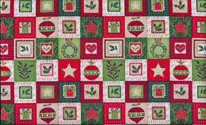 Fabric Picture Patches (1m) - Chistmas 2012 Classic