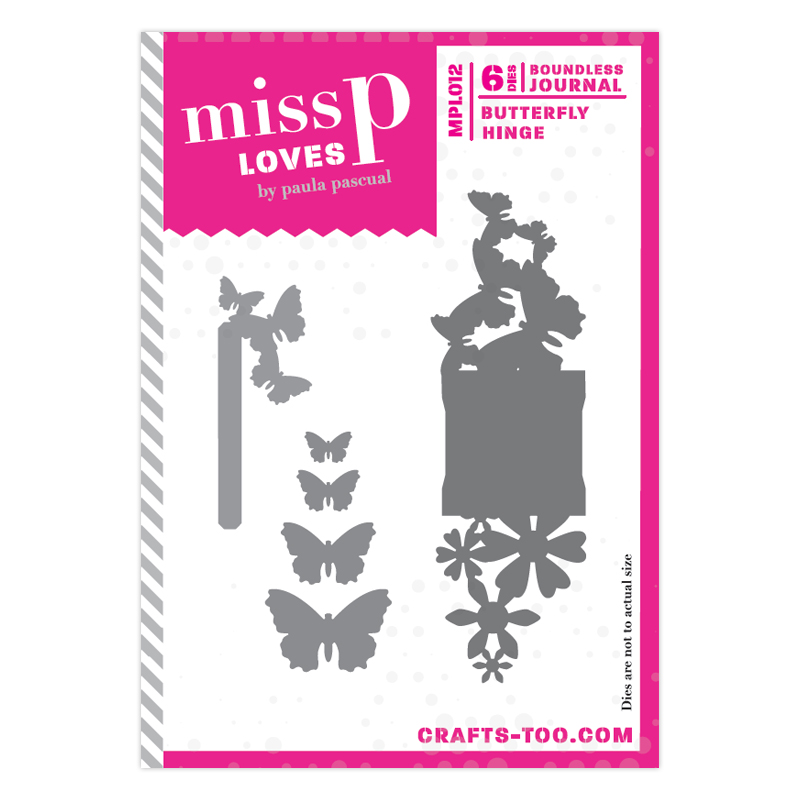 Miss P Loves Boundless Journal - Butterfly Hinge (6pcs)