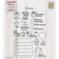 NEW Nellie Snellen Clear Stamp - To-do's & More