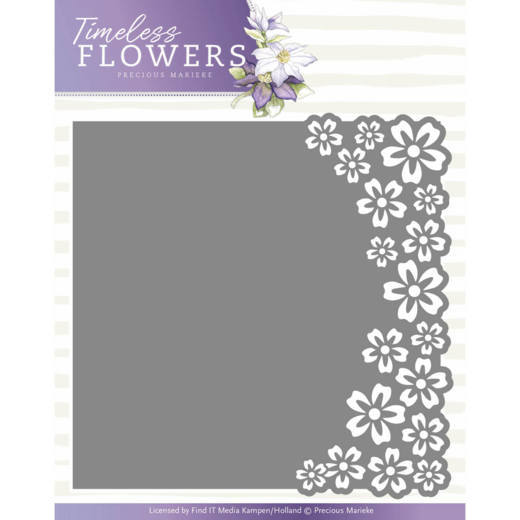 Precious Marieke Timeless Flowers Cutting Die - Buttercup Frame