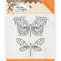 Precious Marieke Spring Delight Cutting Die - Spring Butterfly