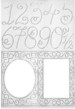 Ornare Stencil - Numbers & Frames DH3