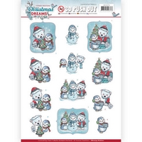 NEW Yvonne Creations Christmas Dreams 3D Pushout - Christmas Bears NEW Yvonne Creations Christmas Dreams 3D Pushout - Christmas Bears