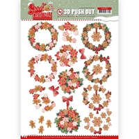 Yvonne Creations Sweet Christmas 3D Pushout - Sweet Wreaths