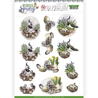 Amy Design Botanical Spring 3D Pushout - Lapwing