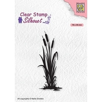 Nellie Snellen Clear Stamp Silhouette - Bulrushes 2