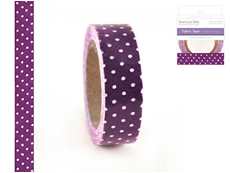 MT Craft Fabric Masking Tape - Dots Purple