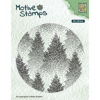 Nellie Snellen Motive Clear Stamp - Misty Forest